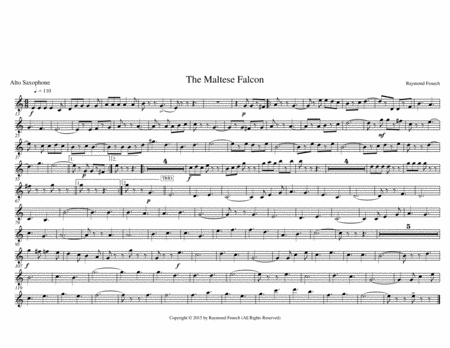 The Maltese Falcon For Pep Band Concert Band Marching Band Page 2