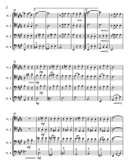 The Most Wonderful Time Of The Year Cello Quartet Page 2