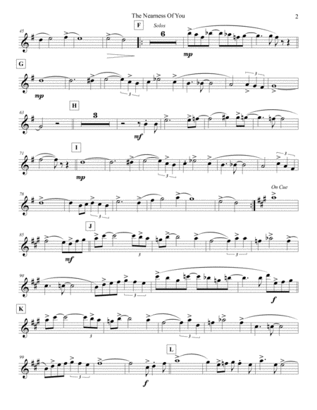 The Nearness Of You Violin 2 Page 2