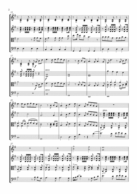 The Nights String Quartet Page 2