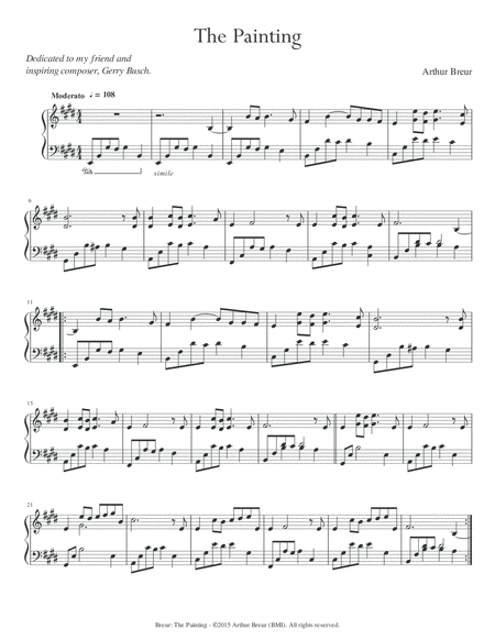 The Painting Piano Solo Page 2