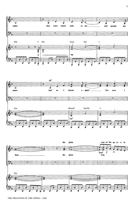 The Phantom Of The Opera Medley Arr Ed Lojeski Page 2