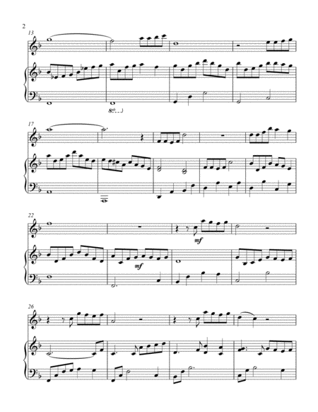 The Prayer Treble C Instrument Solo Page 2