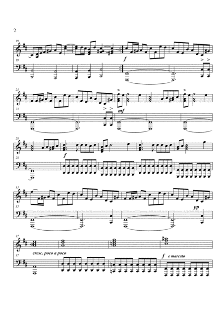 The Rain Pioggia Piano Solo Page 2
