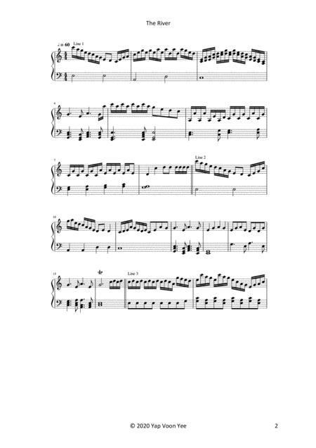 The River Piano Version Page 2