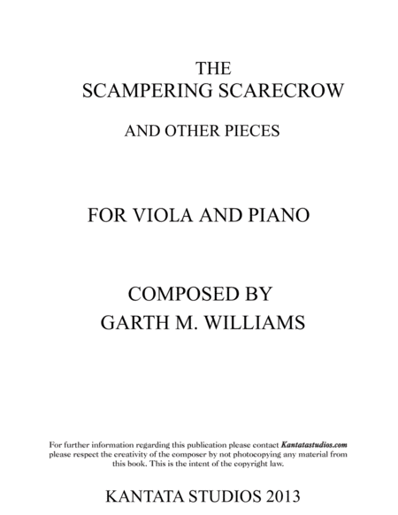 The Scampering Scarecrow And Other Pieces For Viola And Piano Page 2