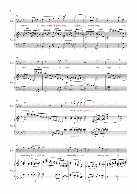 The Soldier Baritone Solo Page 2