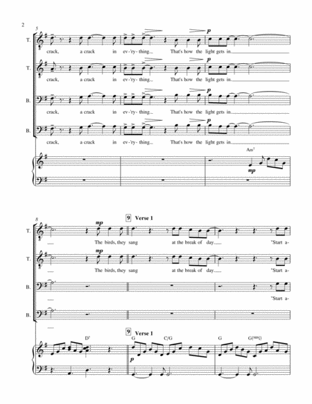 The Song Of The Island Unison Page 2