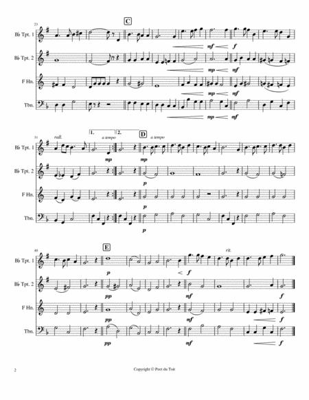 The Song That Reached My Heart Julian Jordan Arr Gh Farnell Brass Quartet Page 2