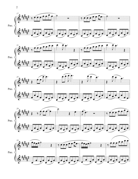 The Sound Of Silence Piano Solo Page 2