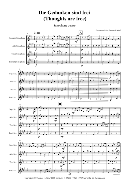 The Star Spangled Banner For Double Reed Quartet Page 2