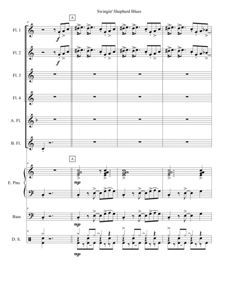 The Swingin Shepherd Blues Flute Choir Page 2