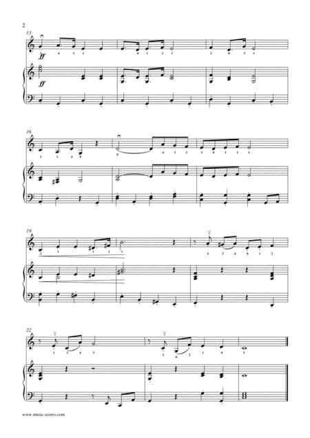 The Toreador Song From Carmen Short Version Violin And Piano Page 2