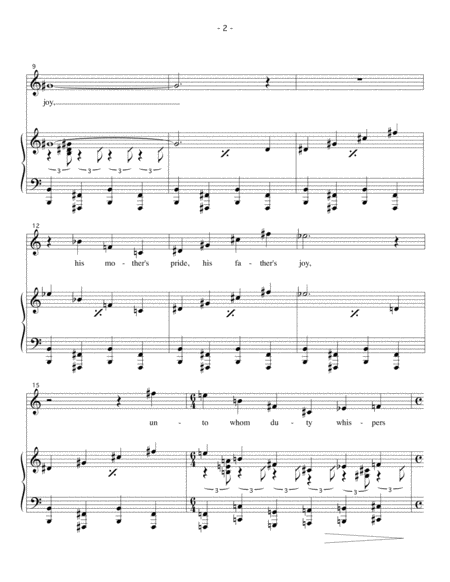 The Upper Class American For Voice And Piano Page 2