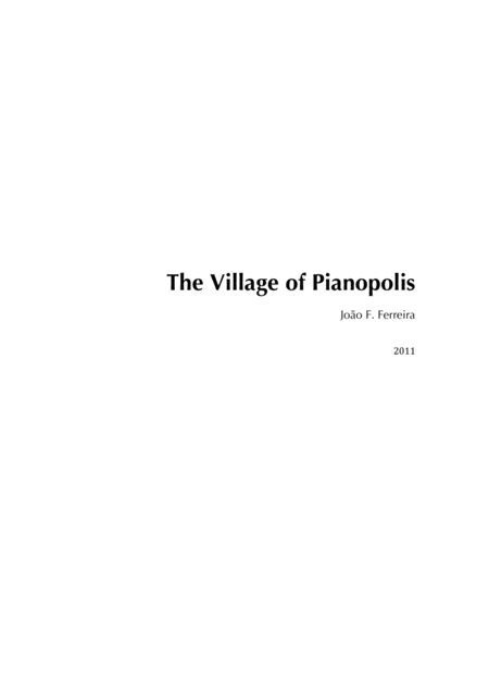 The Village Of Pianopolis Page 2