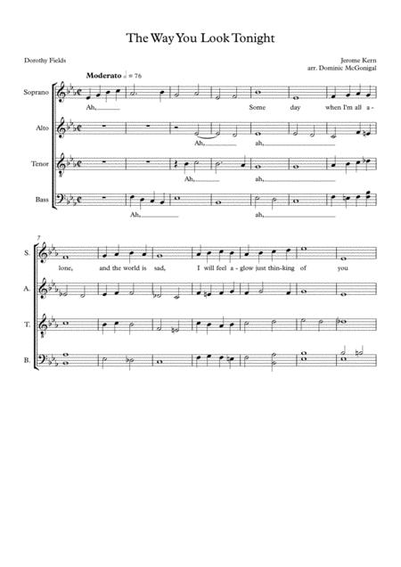 The Way You Look Tonight Satb Page 2