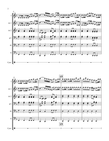 The William Tell Overture For Steel Band Page 2