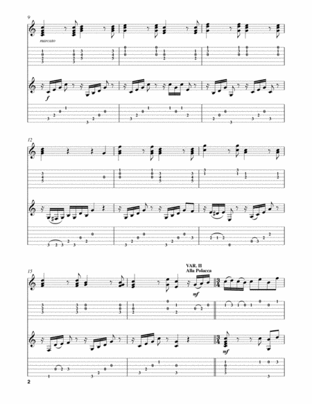 Theme And Variations In C Major Page 2