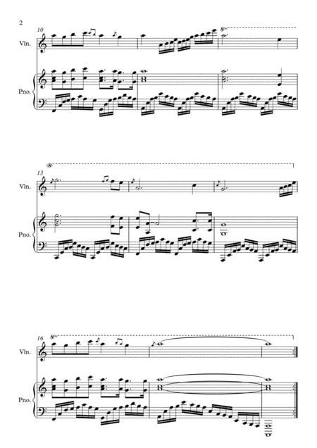 Theme From Poldark For Violin Piano Page 2