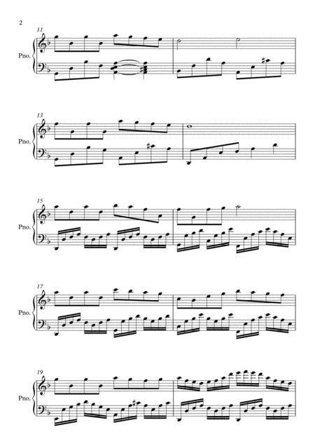 Theme From Schindlers List By John Williams Piano Page 2