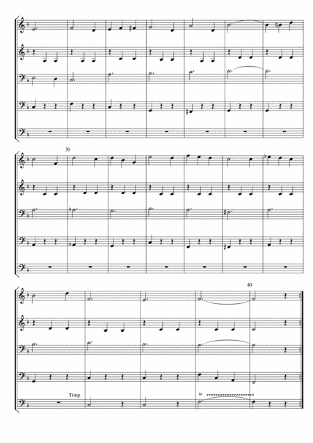 Theme From The Sleeping Beauty Waltz Tchaikovsky Arr David Catherwood Page 2