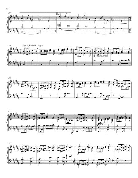 Theme Variations And Counterpoint Op 2 Page 2