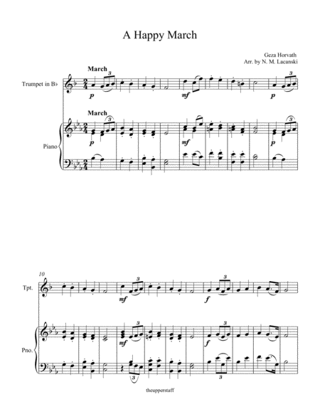 Then Sings My Soul Trio Bb Trumpet Cello With Piano And Parts Page 2