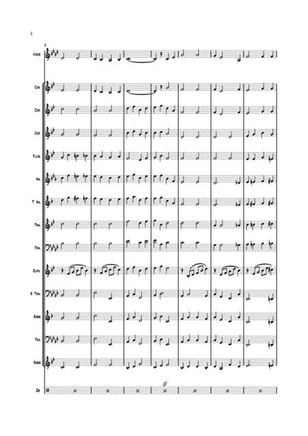 There Will Be Bluebirds Over The White Cliffs Of Dover 10 Piece Vocal Version Page 2