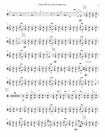 There Will Never Be Another You Strings Drum Set Page 2