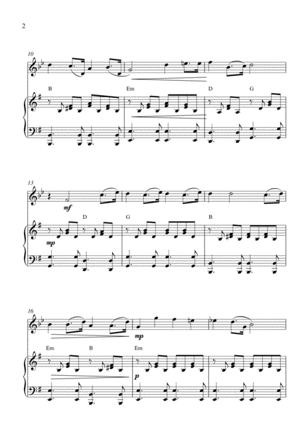 Thinking Out Loud Easy Key Of C Clarinet Page 2