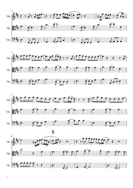 Thinking Out Loud Violin Viola Cello Page 2