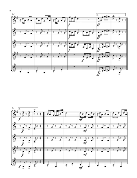 This Masquerade For String Quartet Page 2