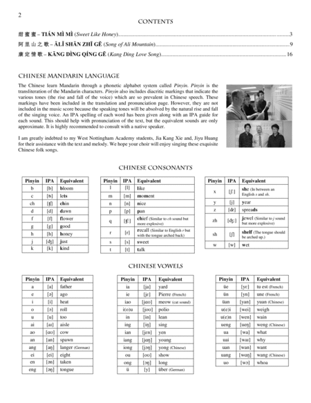 Three Chinese Folk Songs Page 2