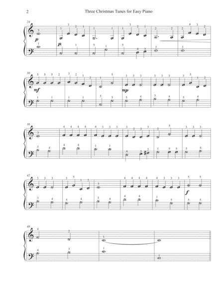 Three Christmas Tunes For Easy Piano Page 2