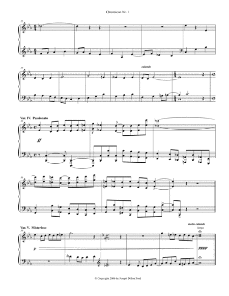 Three Chromicons For Piano Solo Page 2