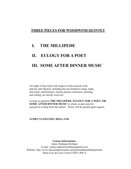 Three Pieces For Woodwind Quintet Page 2