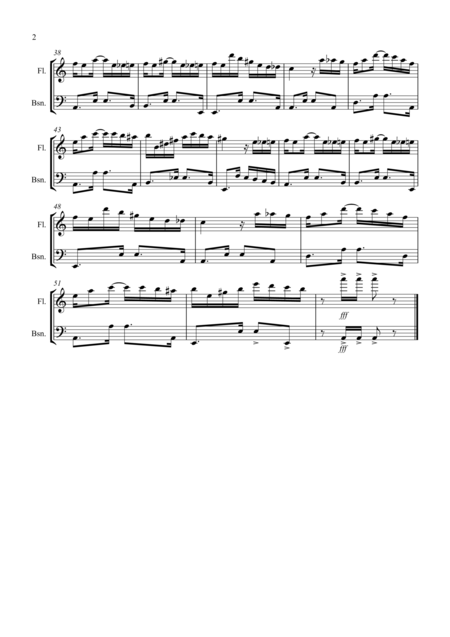 Tico Tico For Flute And Bassoon Duet Page 2