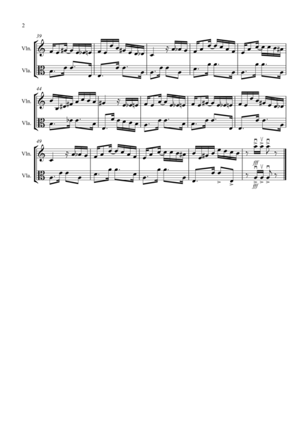 Tico Tico For Violin And Viola Duet Page 2