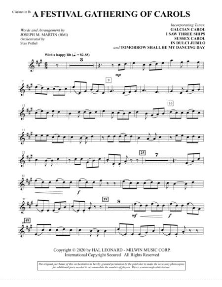 Tidings Of Joy A Celtic Christmas Celebration Chamber Orchestra Bb Clarinet Page 2