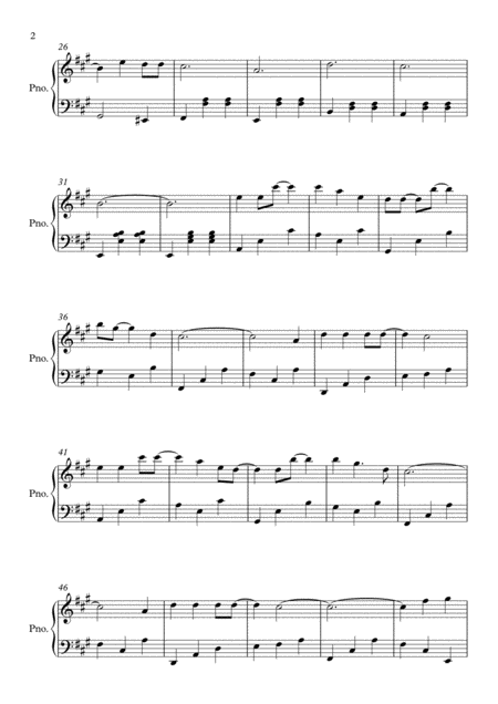 Tightrope From The Greatest Showman Piano Page 2