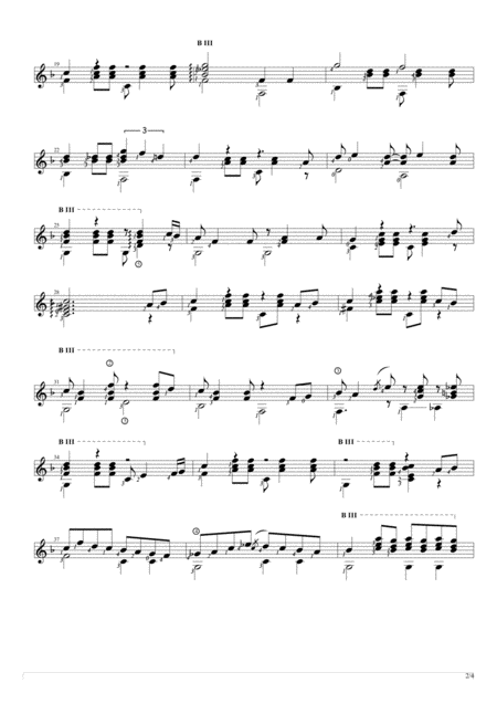 Till There Was You Solo Guitar Score Page 2