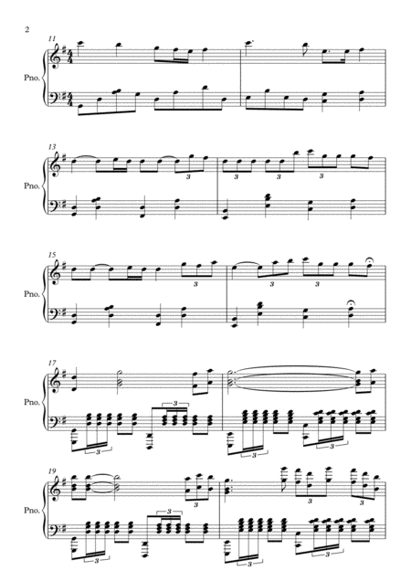 Time To Say Goodbye By Andrea Bocelli And Sarah Brightman Piano Page 2