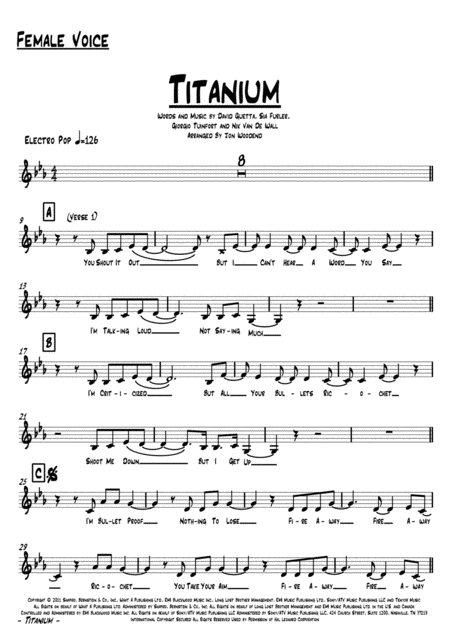 Titanium 7 Piece Horn Chart Page 2