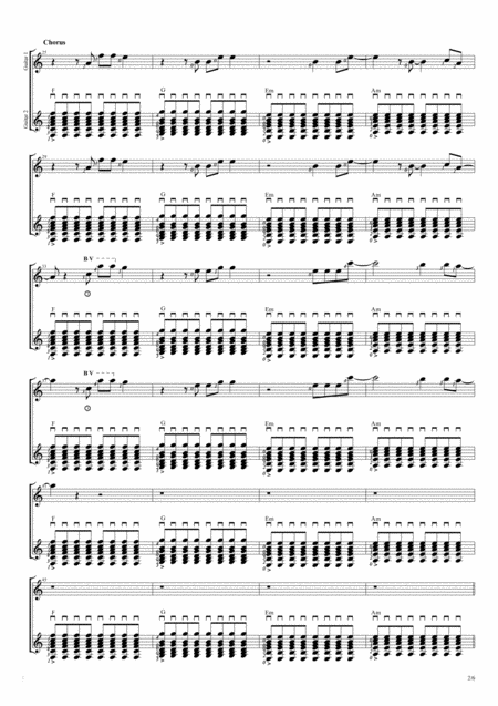 Titanium Duet Guitar Score Page 2