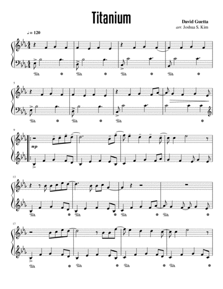 Titanium For Solo Piano Early Intermediate Page 2