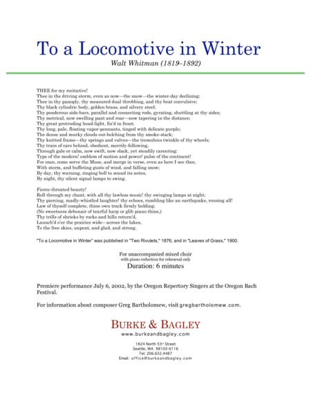 To A Locomotive In Winter Page 2