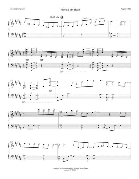 To A Wild Rose Sax Quintet Page 2