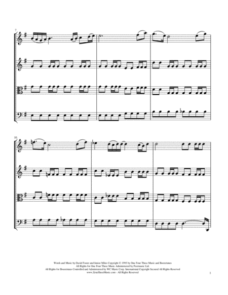To Love You More String Trio Page 2