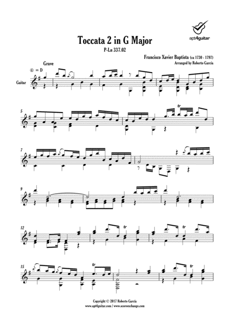 Toccata 2 In G Major Page 2
