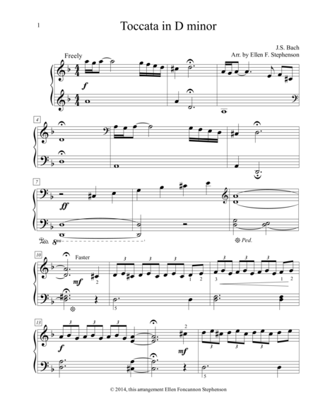 Toccata In D Minor And Jesu Joy Of Mans Desiring Page 2